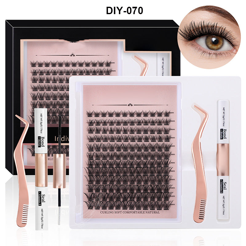 DIY Natural Volume Cluster Lashes Kit