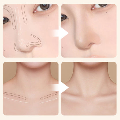 Natural double-end highlight contour stick