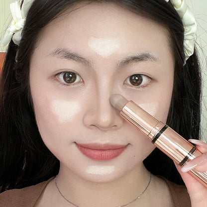 Natural double-end highlight contour stick