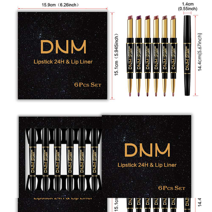 Lip liner and lipstick pen 2 in 1