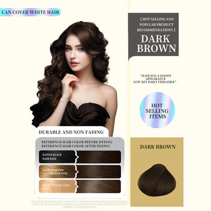 Moisturizing Hair Dye Shampoo for Gray Hair