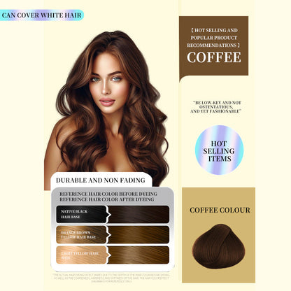 Moisturizing Hair Dye Shampoo for Gray Hair