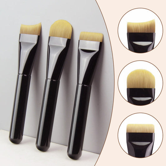 Flat Foundation Brush for Liquid Makeup