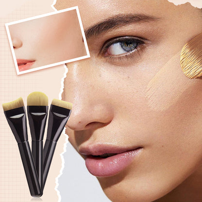 Flat Foundation Brush for Liquid Makeup