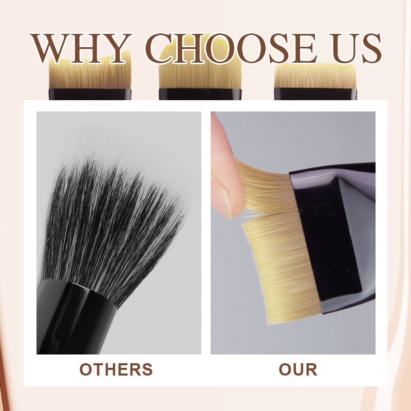 Flat Foundation Brush for Liquid Makeup