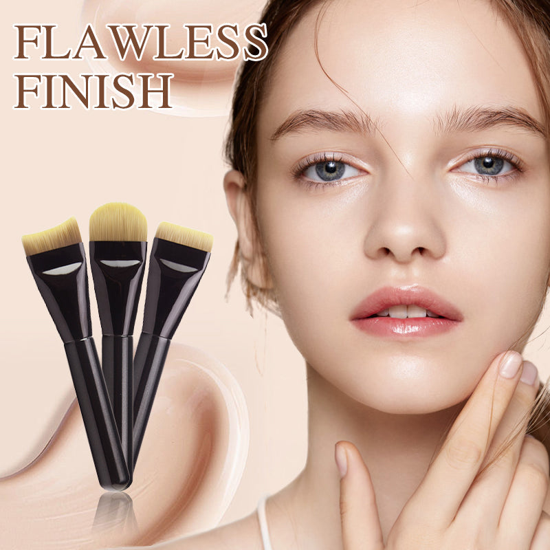 Flat Foundation Brush for Liquid Makeup