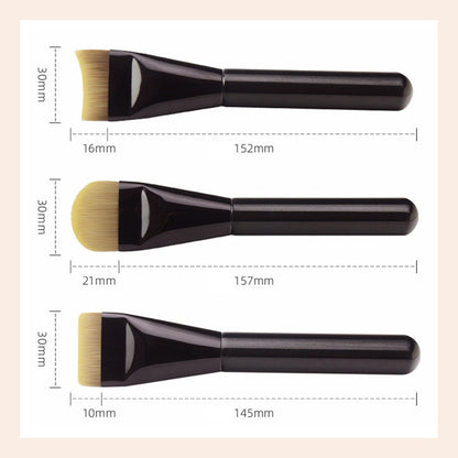 Flat Foundation Brush for Liquid Makeup
