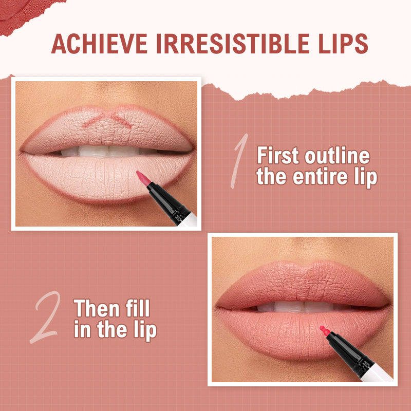 🔥2025 Summer New Products🩷-Waterproof Matte Long Lasting Lip Liner
