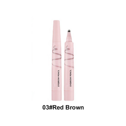 Waterproof Four-Prong Brow Pencil