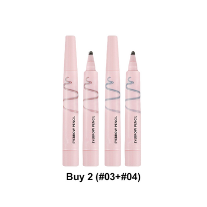 Waterproof Four-Prong Brow Pencil