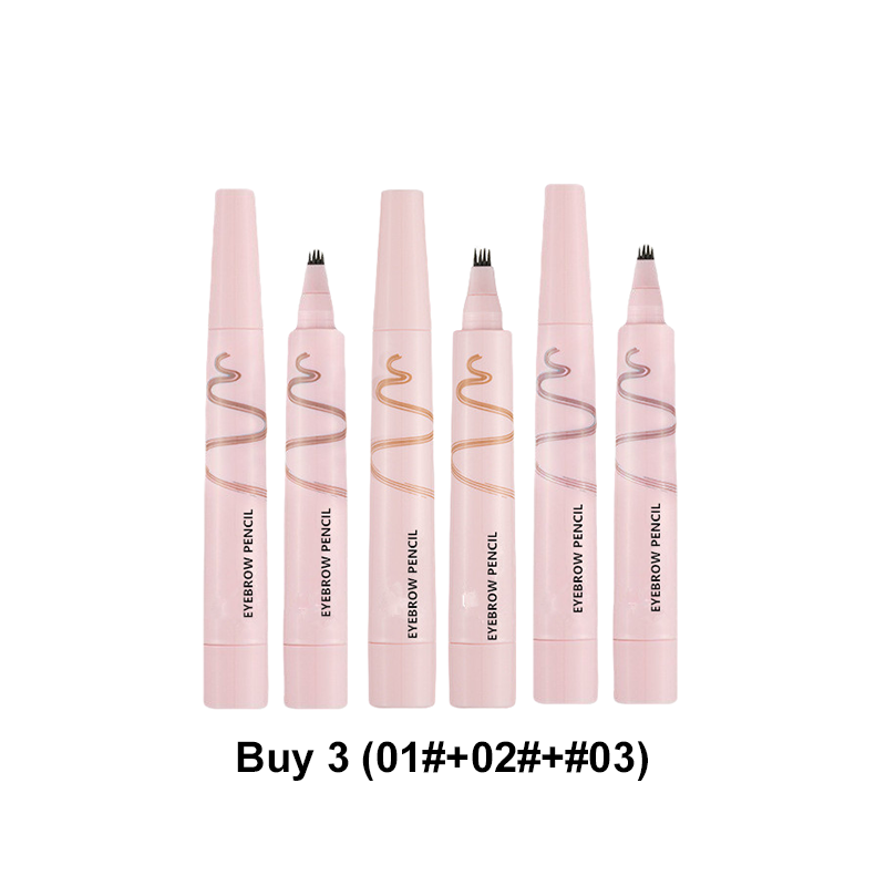 Waterproof Four-Prong Brow Pencil
