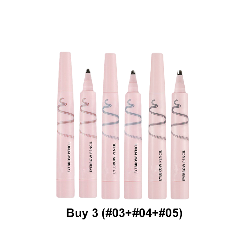 Waterproof Four-Prong Brow Pencil