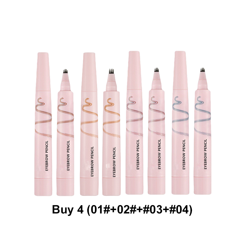 Waterproof Four-Prong Brow Pencil