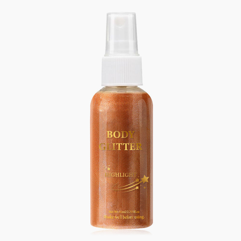 Fine Glitter Body Highlighter Spray