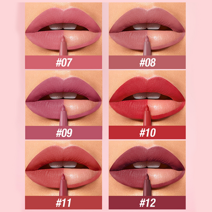 Waterproof Matte Lip Liner Set