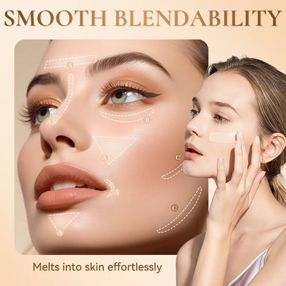 Long-Wear 5-Color Concealer Palette for a Flawless Finish