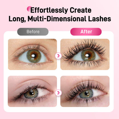 Double-Ended Waterproof Lengthening & Curling Mascara（50% OFF）
