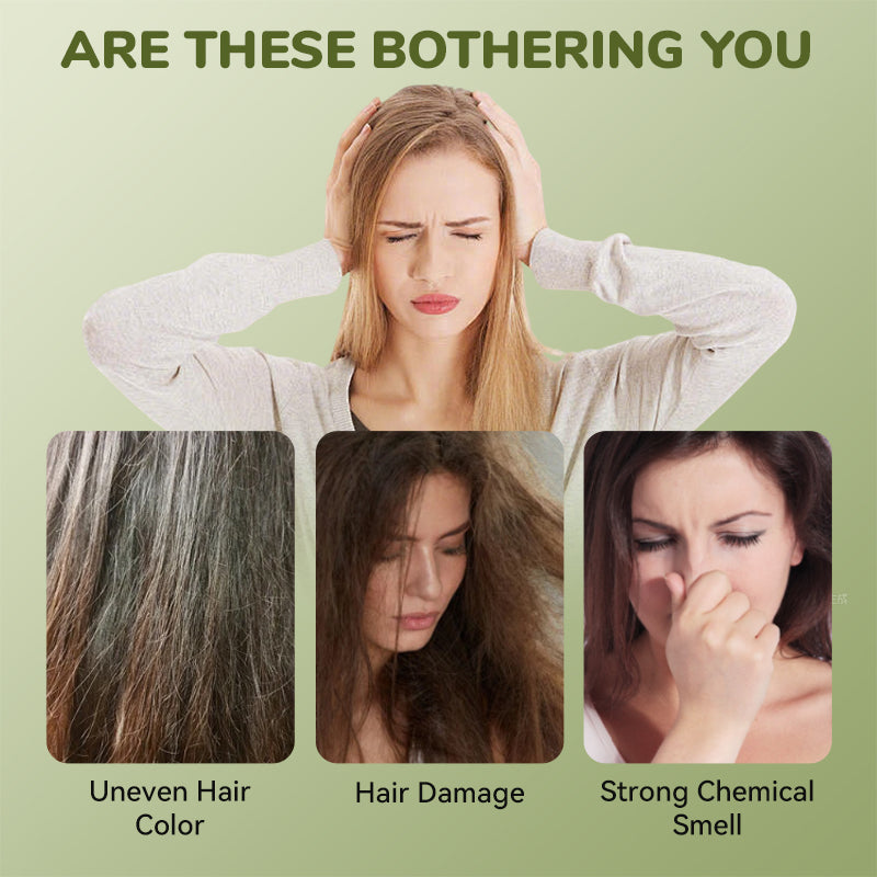 Plant-Based Bubble Hair Dye