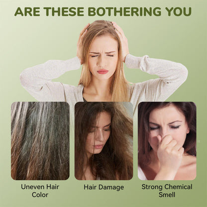 Plant-Based Bubble Hair Dye