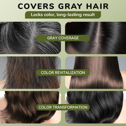 Plant-Based Bubble Hair Dye