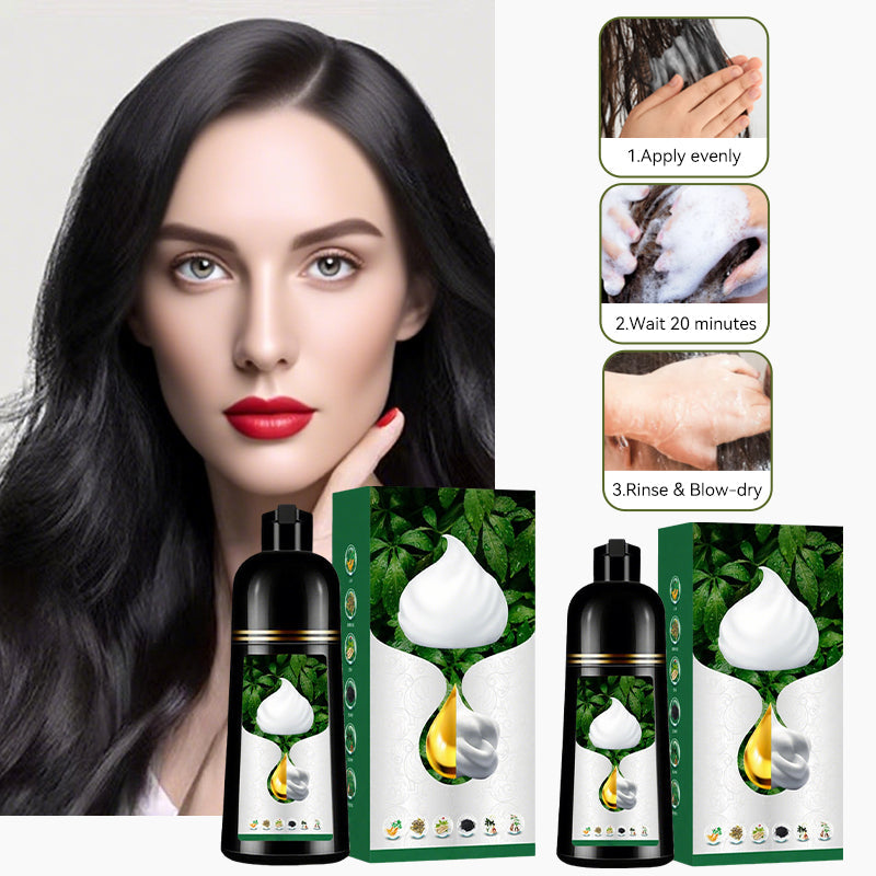 Plant-Based Bubble Hair Dye