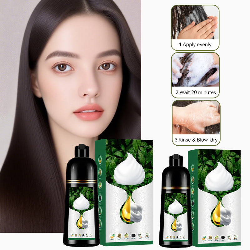 Plant-Based Bubble Hair Dye