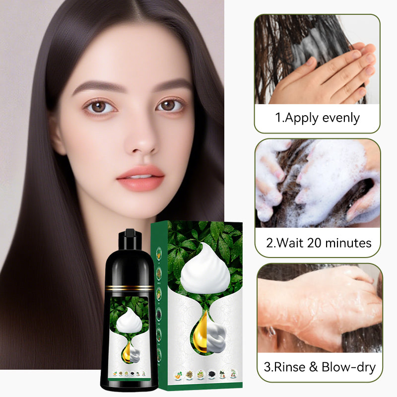 Plant-Based Bubble Hair Dye