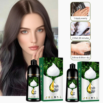 Plant-Based Bubble Hair Dye