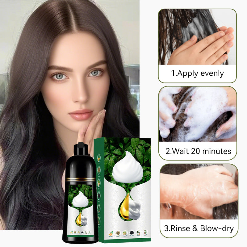 Plant-Based Bubble Hair Dye