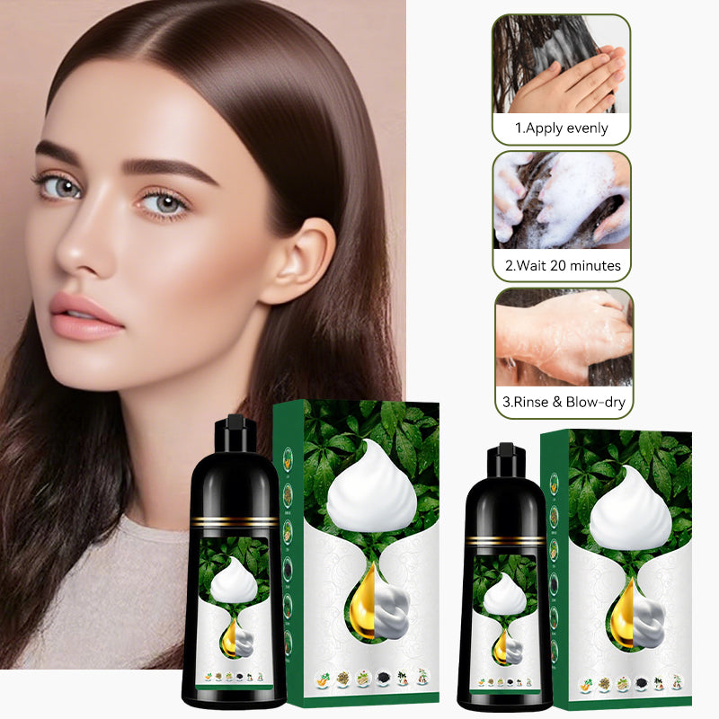 Plant-Based Bubble Hair Dye