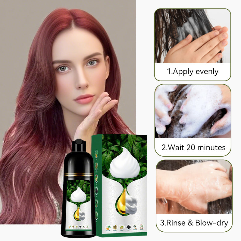 Plant-Based Bubble Hair Dye