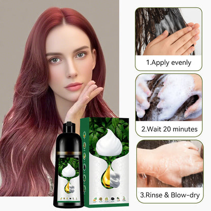 Plant-Based Bubble Hair Dye