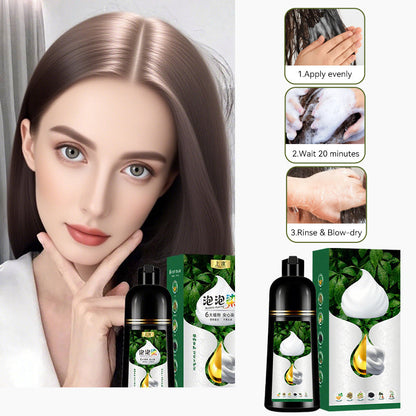 Plant-Based Bubble Hair Dye