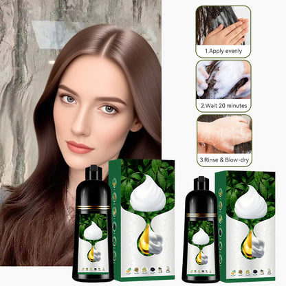 Plant-Based Bubble Hair Dye