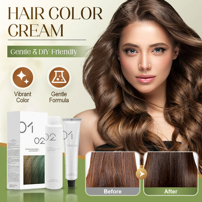 Gentle DIY Hair Color Cream