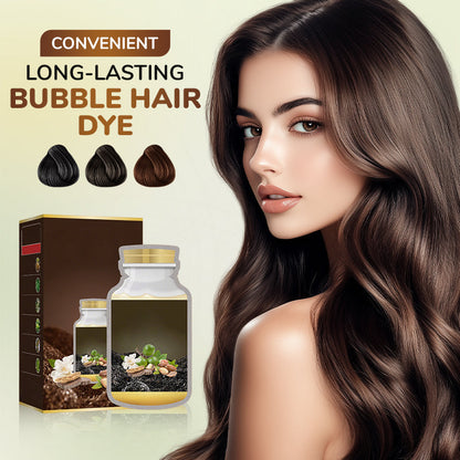 Convenient & Long-Lasting Bubble Hair Dye