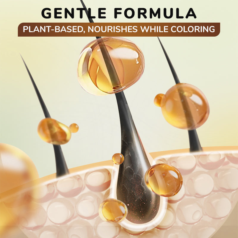 Convenient & Long-Lasting Bubble Hair Dye