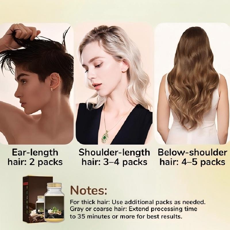 Convenient & Long-Lasting Bubble Hair Dye