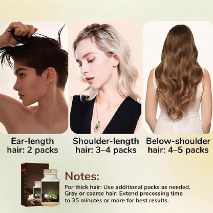 Convenient & Long-Lasting Bubble Hair Dye