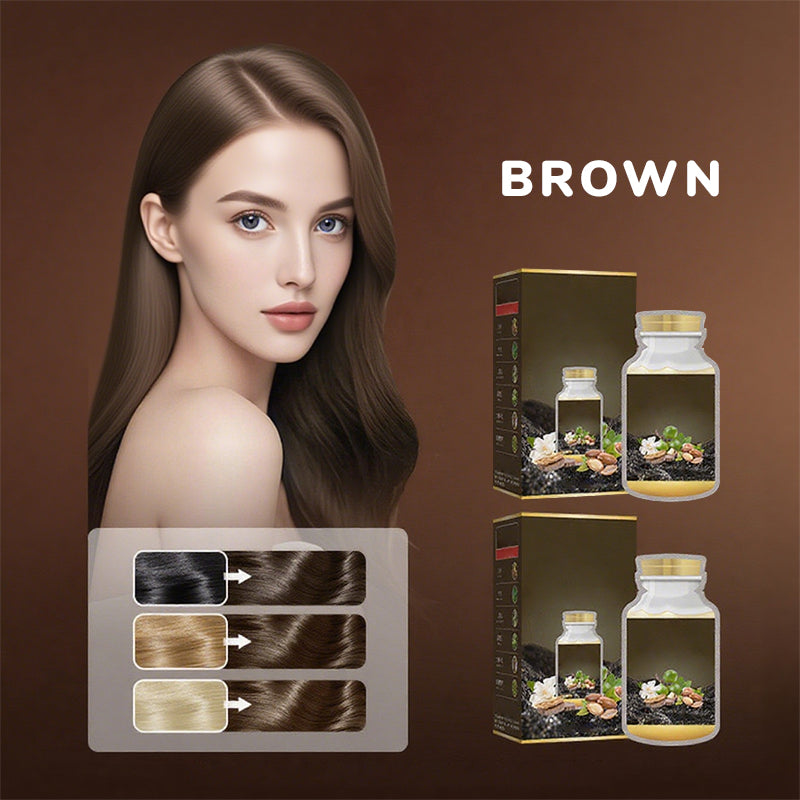 Convenient & Long-Lasting Bubble Hair Dye