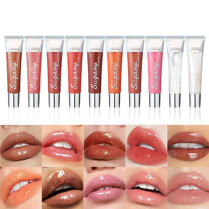 Crystal Sparkle Lip Gloss with Hydrating Shine