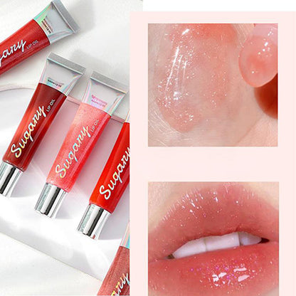 Crystal Sparkle Lip Gloss with Hydrating Shine
