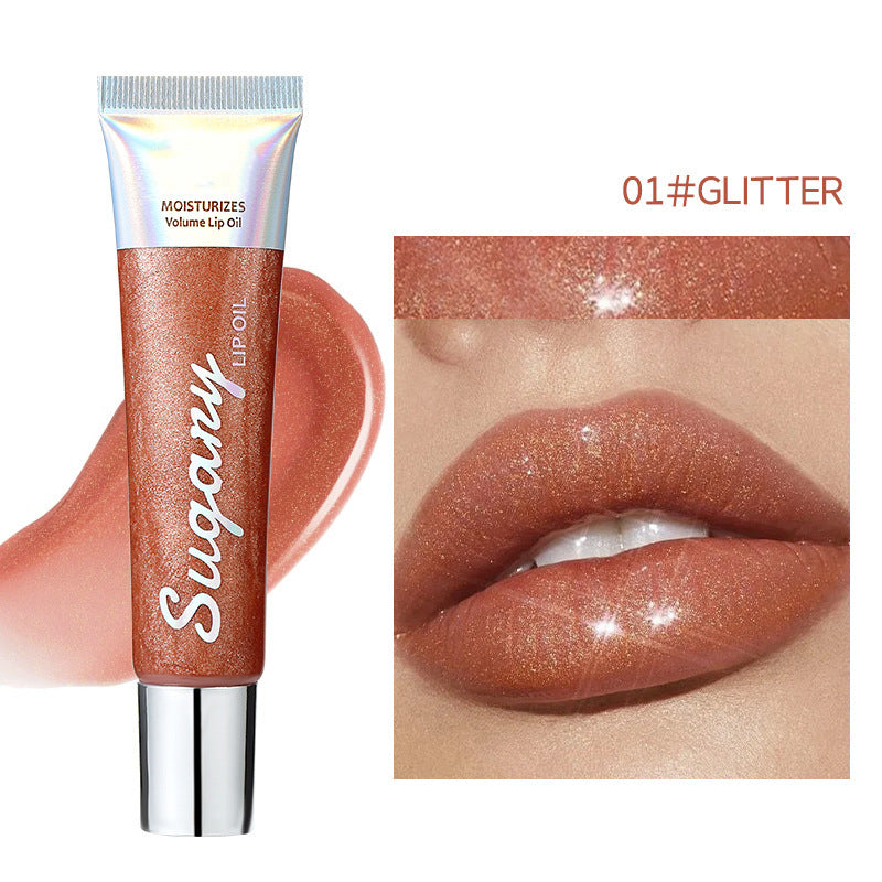 Crystal Sparkle Lip Gloss with Hydrating Shine