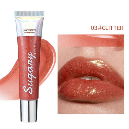 Crystal Sparkle Lip Gloss with Hydrating Shine