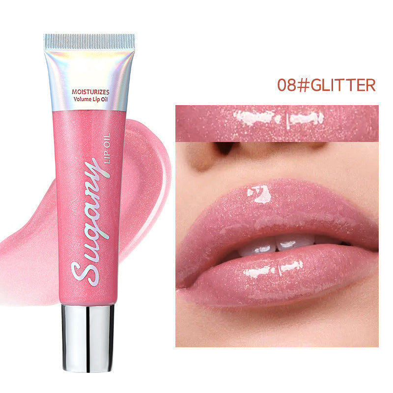 Crystal Sparkle Lip Gloss with Hydrating Shine