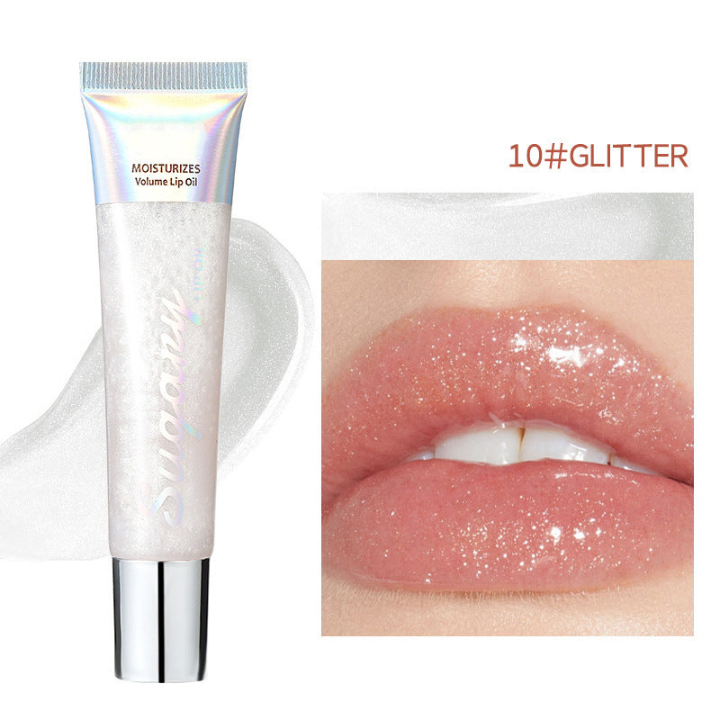 Crystal Sparkle Lip Gloss with Hydrating Shine