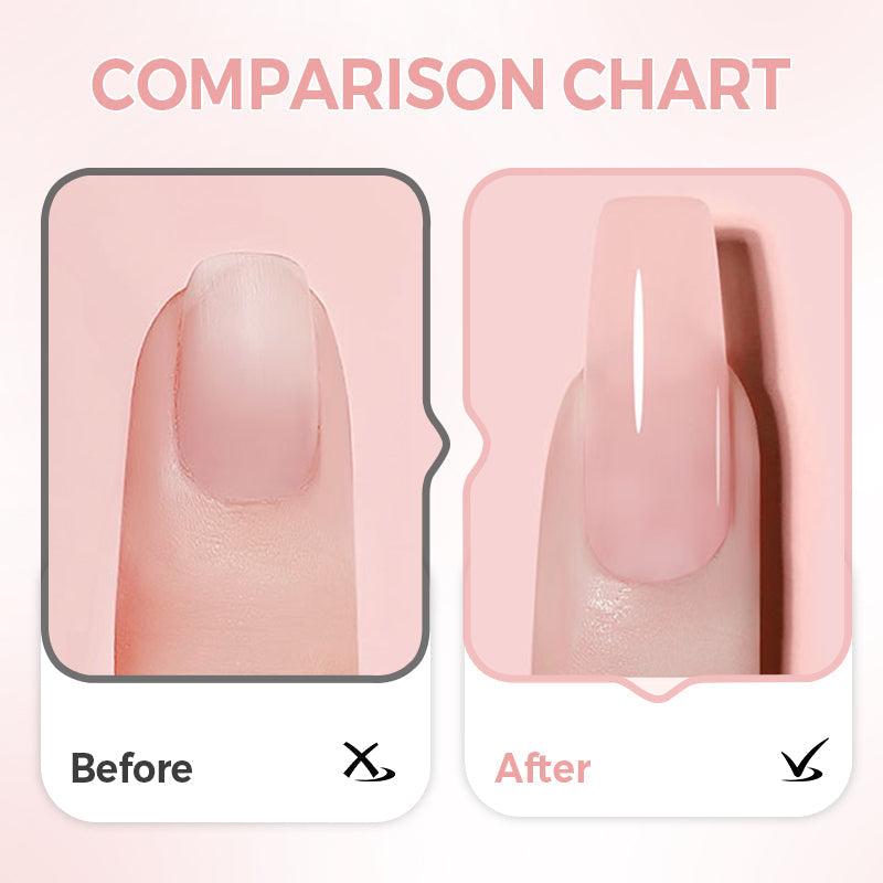3-in-1 Multi-Purpose High Transparency Nail Construction Base Gel