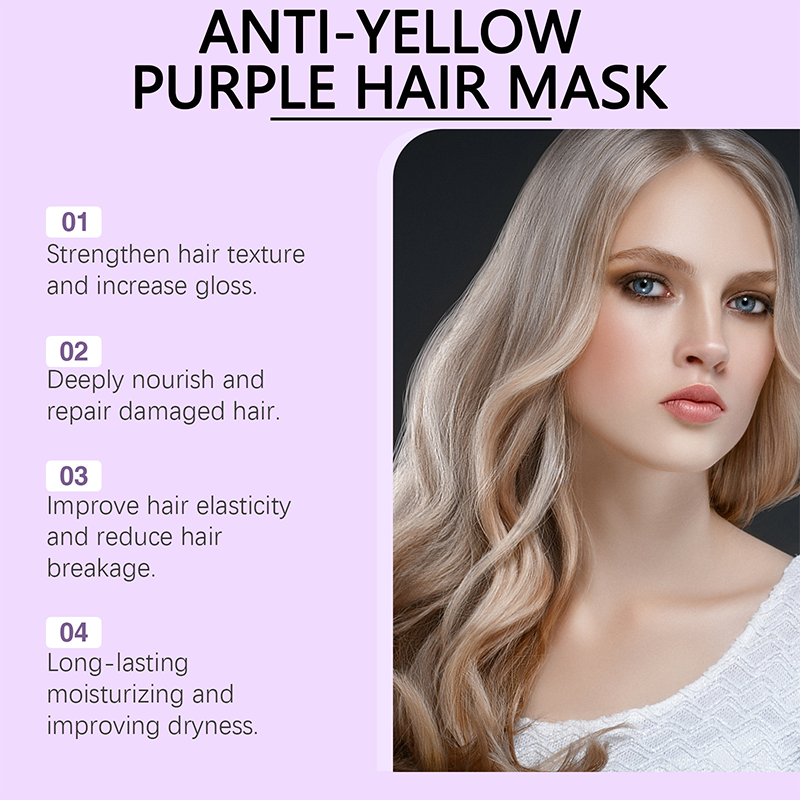 Anti-Yellow Purple Hair Mask