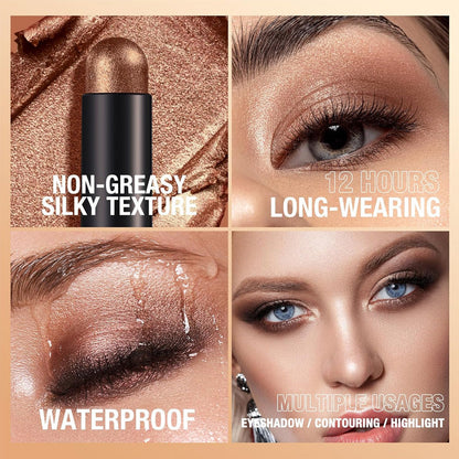 Waterproof Long-Lasting Eyeshadow Stick Set
