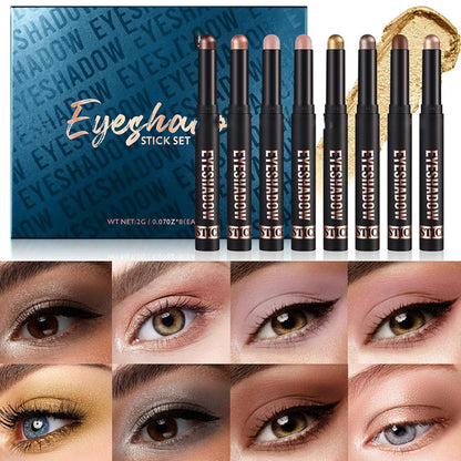 Waterproof Long-Lasting Eyeshadow Stick Set